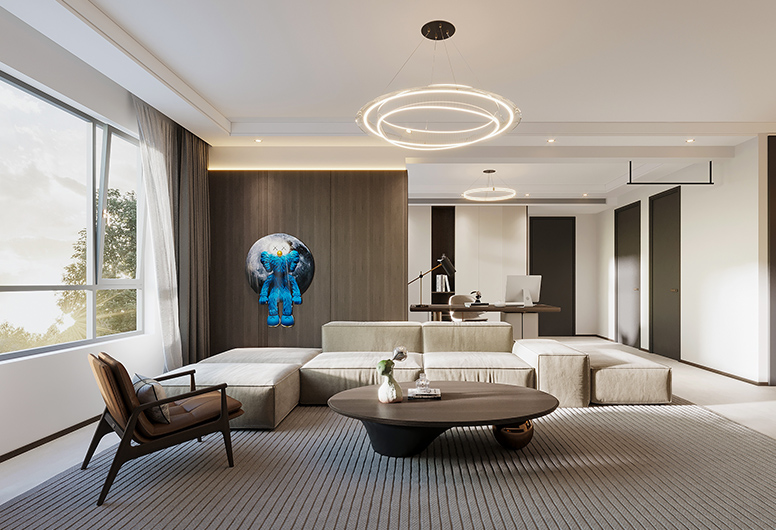 中海天誉125㎡现代简约