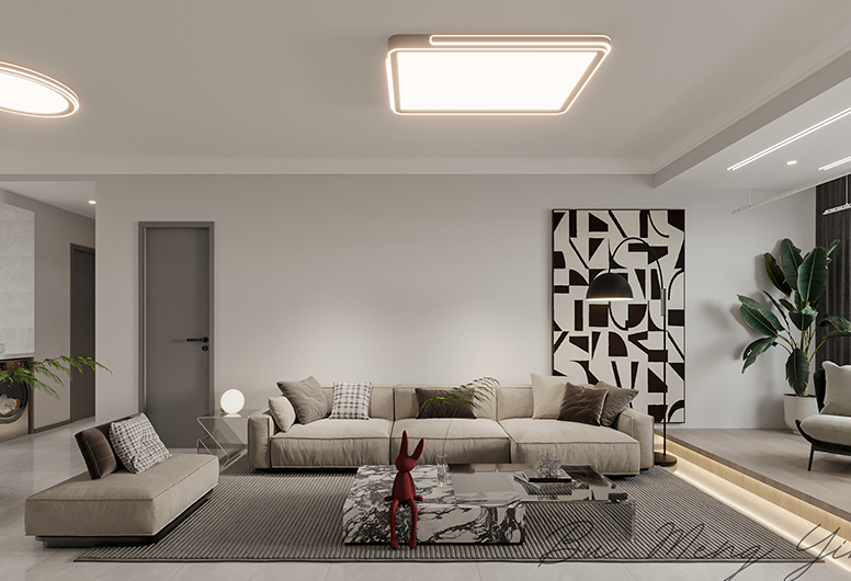 新松茂樾山-现代简约-100平