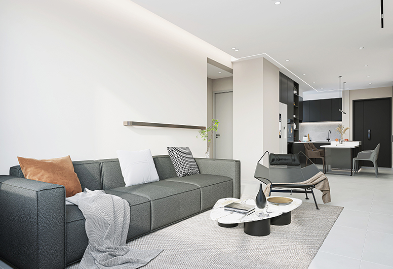 九里芳华89㎡现代简约