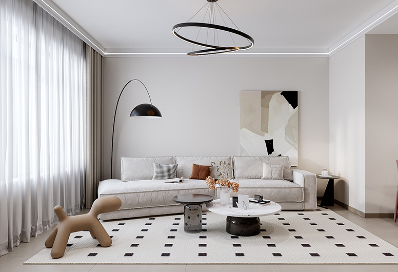 中海云麓公馆105㎡现代简约