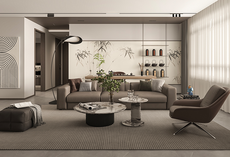 上城云筑-新中式风格-129平