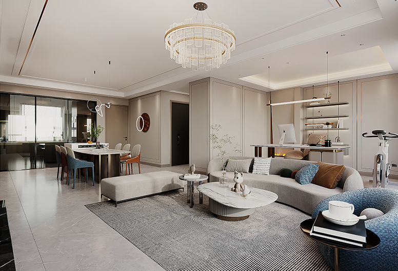 江语时代-轻奢风格-127平