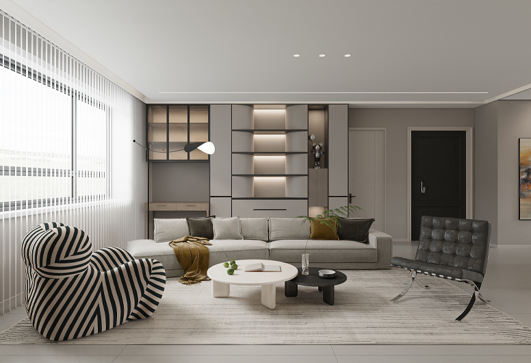 大正澜庭-现代简约-115平