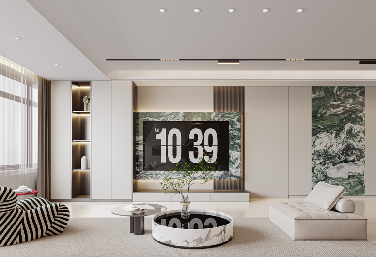 保利天悦-现代简约-130平